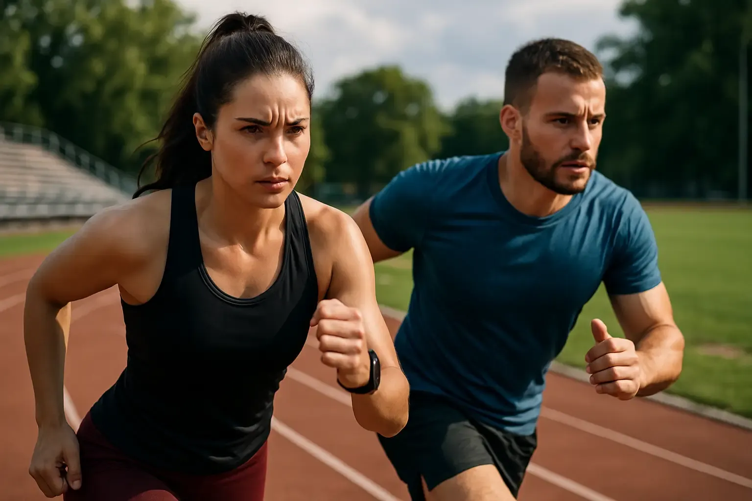 egészséges stressz - sport